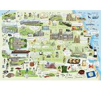 Great British Jigsaws Emma Joustra Puzzle 'Yorkshire' 1000 pièces