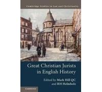Great Christian Jurists In English History
