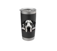 Great Dane Dog Funny Peeking Pocket Puppy Dog Lover Gobelet isotherme en acier inoxydable double paroi