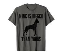 Great Dane Dog Mine est Plus Grand Que Le vôtre Great Dane Mom Dad T-Shirt