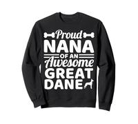 Great Dane Grandma Apparel | Design drôle de Grand-mères Sweatshirt