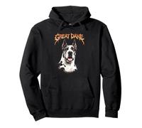 Great Dane Heavy Metal Angry Music Rock N Roll Concert Punk Sweat à Capuche
