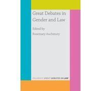Great Debates in Gender and Law (Palgrave Great Debates in Law) - [Version Originale] Inconnu (Auteur)