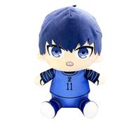Great Eastern Entertainment Blue Lock (Comic) - Yoichi Isagi Team Z Pose assise en peluche 30,5 cm de hauteur