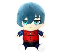 Great Eastern Entertainment Blue Lock - Itoshi Rin Team Red #1 Uniforme assis en peluche 30,5 cm de hauteur