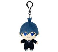 Great Eastern Entertainment Chainsaw Man - AKI Hayakawa Uniform Mini peluche avec crochet à ressort 11,4 cm de hauteur