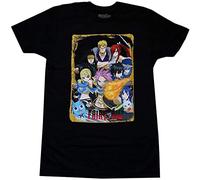 Great Eastern Entertainment Fairy Tail Men's Guild Heroes Group Image T-T-Shirts à Manches Courtes (X-Large)