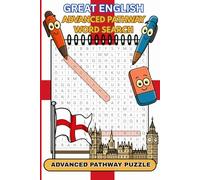 Great English Challenging Advanced Pathways Word Search Book: Testing puzzles about England, easy-to-read format perfect gift for travelers, relaxing, ... Tricky and complex difficulty level.