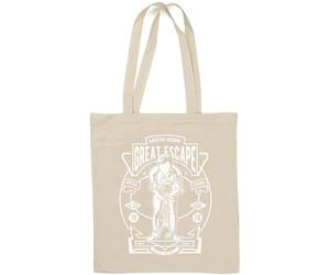 Great Escape Amazing Houdini The One and Only Sac fourre-tout en coton naturel Blanc