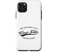 Great Falls Montana MT The Electric City pour Homme et Femme. Coque pour iPhone 11 Pro Max