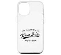 Great Falls Montana MT The Electric City pour Homme et Femme. Coque pour iPhone 12/12 Pro