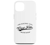 Great Falls Montana MT The Electric City pour Homme et Femme. Coque pour iPhone 13
