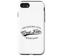 Great Falls Montana MT The Electric City pour Homme et Femme. Coque pour iPhone SE (2020) / 7/8