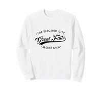 Great Falls Montana MT The Electric City pour Homme et Femme. Sweatshirt