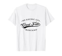 Great Falls Montana MT The Electric City pour Homme et Femme. T-Shirt