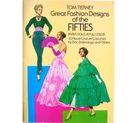 Great Fashion Designs of the Fifties Paper Dolls in Full Color