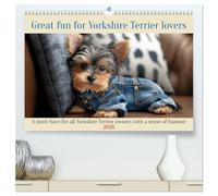 Great fun for Yorkshire Terrier lovers (High Quality Premium Wall Calendar 2026 DIN A2 landscape),CALVENDO 12 Month Wall Calendar: A must-have for all Yorkshire Terrier owners with a sense of humour