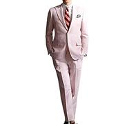 Great Gatsby Leonardo Dicaprio Costume 3 pièces Rose - Rose - L