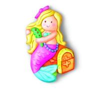 Great Gizmos - Kit de modelage du plâtre - Mould & Paint Glitter Mermaid