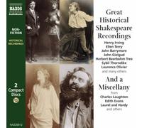 Great Historical Shakespeare Recordings