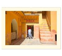 Great impressions of INDIA featuring awesome pictures (Wall Calendar 2026 DIN A2 landscape), CALVENDO 12 Month Wall Calendar: Journey in the colorful everyday life in India