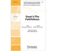Great Is Thy Faithfulness / Choral Score