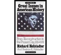 Great Issues in American History Richard Hofstadter (Auteur)