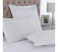 Great Knot Empereur Collection 400 Fils en Coton égyptien Sateen Extra Large Blanc 50 taies d'oreiller X 90 CM (50 X 90 CM Oreiller Extra Large, Blanc)