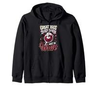 Great Legs Bold Body Must Be Wine Lover Sweat à Capuche