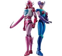 Great Mazinger Z Soul of Chogokin Diecast Figurines GX-108 Rhin & GX-11R Dianan A Set 17 cm