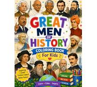Great Men of History Coloring Book
