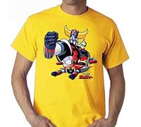 GREAT Men's Goldrake UFO Robot T Shirt Uomo Bimbo Cartoon Anni 80 Anime