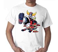 GREAT Men's Goldrake UFO Robot T Shirt Uomo Bimbo Cartoon Anni 80 Anime