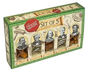 Great Minds Set of 5 Puzzles (Men), Tons de Terre en Sourdine