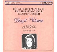 Great Performances at Philharmonic Hall, Lincoln Center by Birgit Nilsson