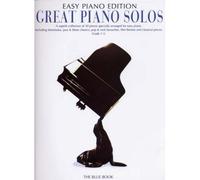 GREAT PIANO SOLOS EASY PIANO EDITION BLUE BOOK