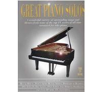 Great Piano Solos Tv Book / Recueil