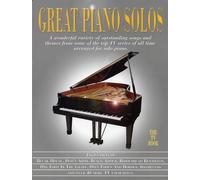 Great Piano Solos Tv Book / Recueil