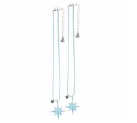 Collier D'amitié Bff Sisters Forever Reine De Glace - Lot De 2 Pièces Bleu TU
