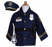 Déguisement Enfant Policier Avec Accessoires Bleu 3/4A