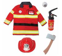Great Pretenders | Déguisement enfant pompier avec accessoires - Rouge - 3/4 ans 3