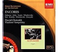 GREAT RECORDINGS OF THE CENTURY ENCORES by David Oistrakh