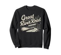 Great River Road Trip Scenic Byway Souvenir de Voyage Sweatshirt