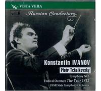 Russian Conductors Vol.8, Konstantin Ivanov/Symphonie N°5 OP.64-Ouverture Festive 'l'Année 1812' OP.49