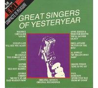 Great Singers Of Yesteryear - Various CD
