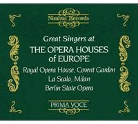 Great Singers : Opera Houses Of Europe