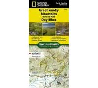Great Smoky Mountains National Park Day Hikes Map