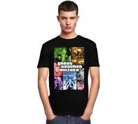 Great Teacher Onizuka Japanese Manga Eikichi GTO Tee Round Neck Unisex Tops Men's 100% Cotton Short-Sleeve T-Shirts L