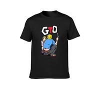 Great Teacher Onizuka Men T-Shirt Printed Camiseta Black Tee Top M