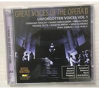 Great Voices of the Opera II: Unforgotten voices vol. 1 [CLASSICAL] [IMPORT] [ORIGINAL RECORDING REMASTERED] [DOUBLE CD]